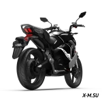 Электромотоцикл WHITE SIBERIA SUPER SOCO TS STREET HUNTER PRO (Черный)