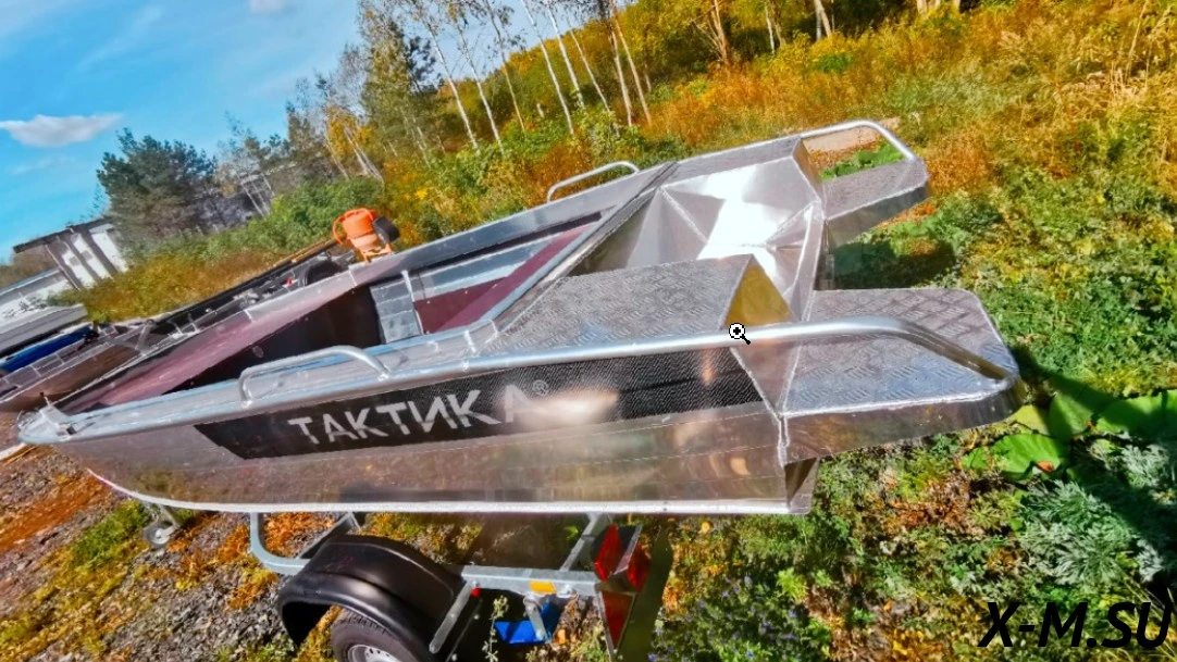 Алюминиевая моторная лодка Тактика-420 Р Алюминиевая моторная лодка Тактика-420 Р