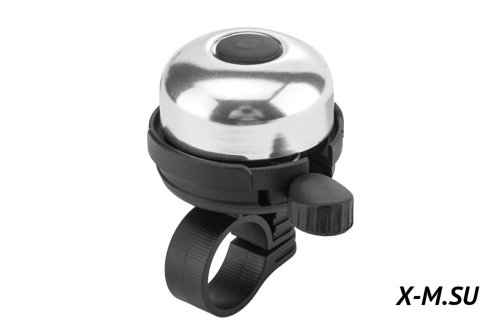 Звонок XN-040/CO3 алюминий/пластик, чёрно-серебристый (P.310-450) 40 мм 210223 Звонок XN-040/CO3 алюминий/пластик, чёрно-серебристый (P.310-450) 40 мм 210223