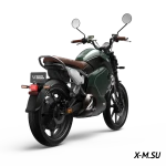 Электромотоцикл WHITE SIBERIA SUPER SOCO TC (Зеленый)