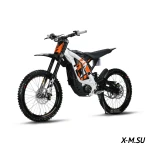 Электромотоцикл WHITE SIBERIA SUR-RON X Light bee 6000W 60V40AH (серебро)