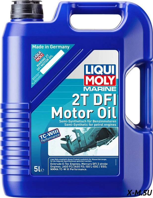 Масло LiquiMoly Marine 2T DFI Motor Oil (Полусинтетическое) JASO FC ? JASO FD ISO L-E 5л Масло LiquiMoly Marine 2T DFI Motor Oil (Полусинтетическое) JASO FC ? JASO FD ISO L-E 5л