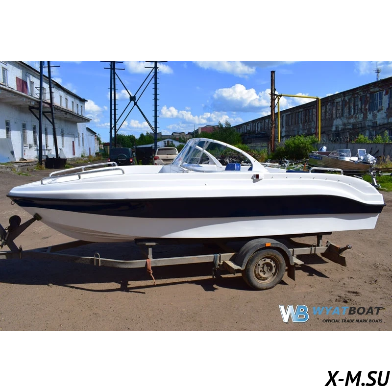 Стеклопластиковый катер WYATBOAT Neman-500 Open Стеклопластиковый катер WYATBOAT Neman-500 Open