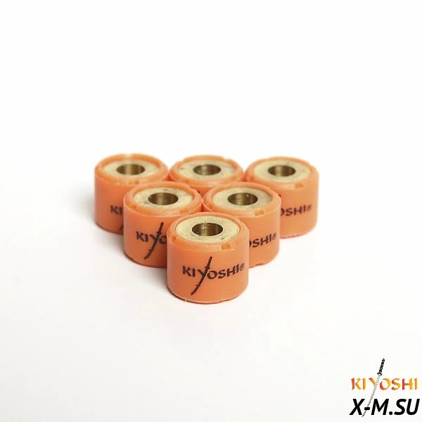 Грузики вариатора 15*12 6,0гр. (6шт) 1E40QMB, JOG KIYOSHI Грузики вариатора 15*12 6,0гр. (6шт) 1E40QMB, JOG KIYOSHI