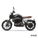 Электромотоцикл WHITE SIBERIA SUPER SOCO TC (Черный)