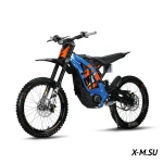Электромотоцикл WHITE SIBERIA SUR-RON X Light bee 6000W 60V40AH (синий)