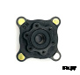 Front rim hub (Manipulation/AW200/￠17×M10×1.25/4 holes/110 hole spacing/electrophoresis black)