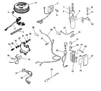 Электростартер Conversion Kit, 895298A01 4-Х ТАКТНОГО ПЛМ MERCURY 9.9 Серийный номер от 0R042475 и выше