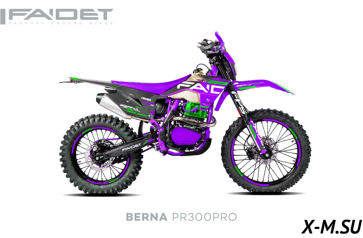 Кроссовый мотоцикл FAIDET BERNA PR300 FPS Кроссовый мотоцикл FAIDET BERNA PR300 FPS