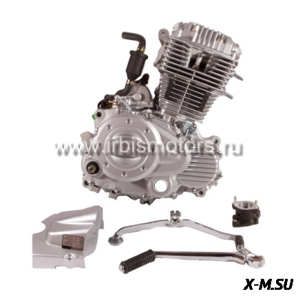 Двигатель в сборе 4Т 165FMM (CBB250) 223см3 (МКПП) (1-N-2-3-4-5) ZONGSHEN