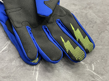 Перчатки взрослые FOX XD2-1 цв. Синий  р. M