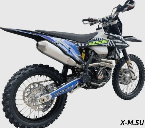 Эндуро / кроссовый мотоцикл BSE T8 Blue Twister (015)