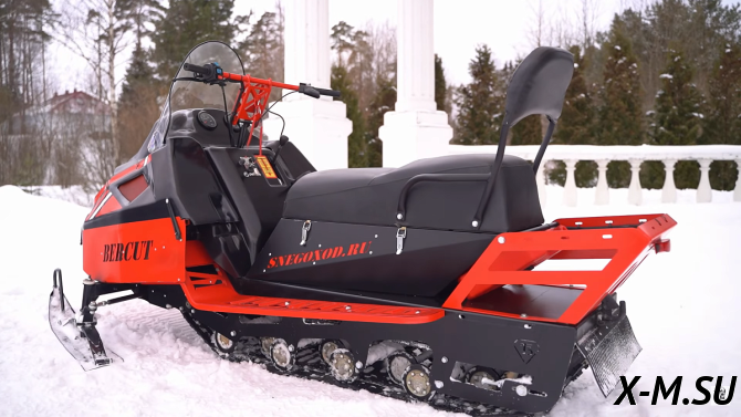Миниснегоход Бурлак Беркут ЛОНГ 20 л.с.